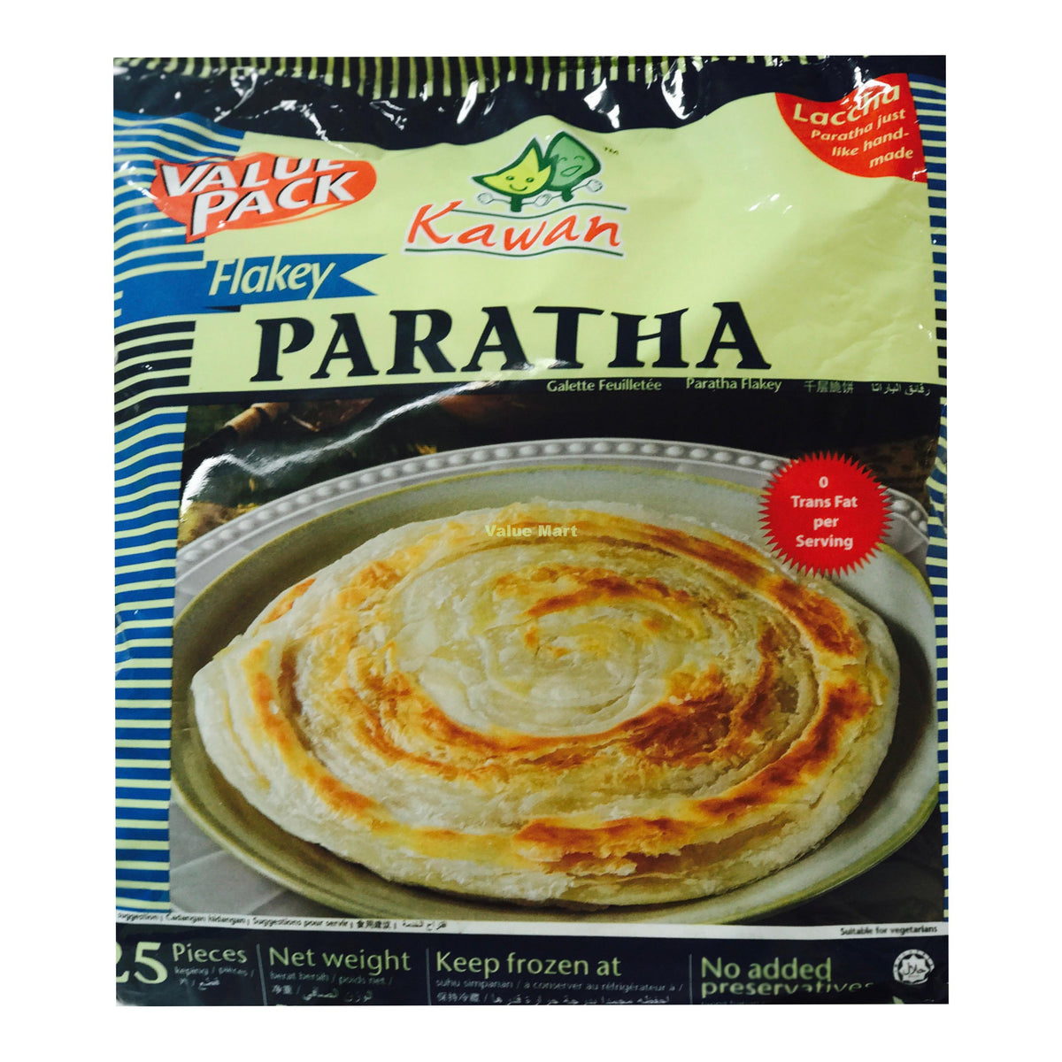 Kawan Value Pack Paratha Flakey 25pcs – Value Mart NZ